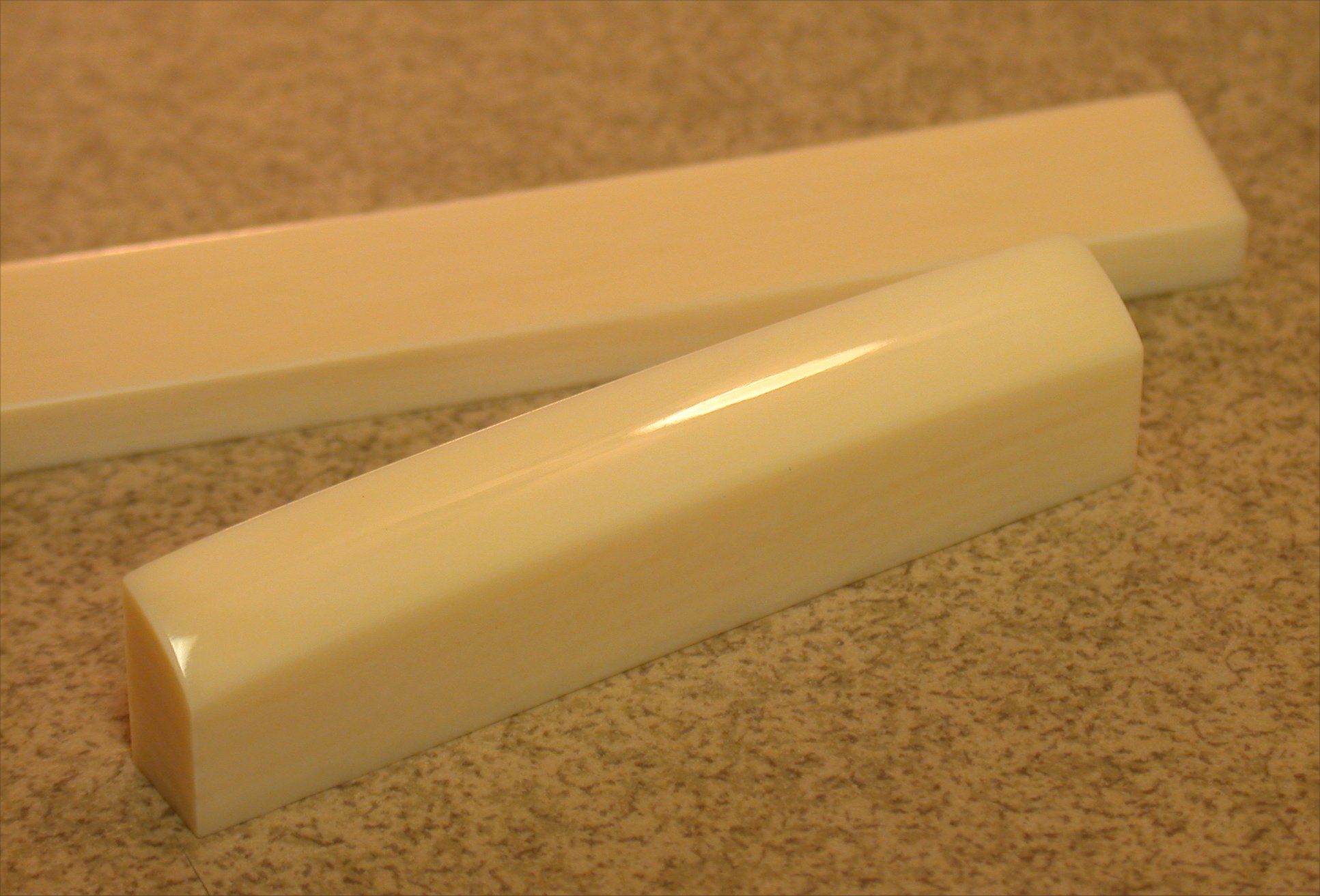 Guitar Nut Blanks Bone, Horn & Ivory